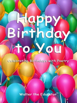 cover image of Happy Birthday to You